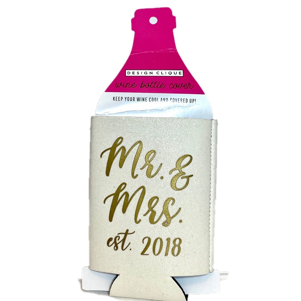 🆓FREE w/ Purchase: Wedding Wine Drink Koozie